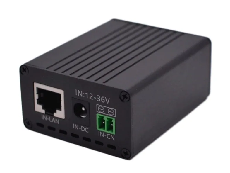 Convertor de la 12–36V DC la alimentare PoE reglabilă
