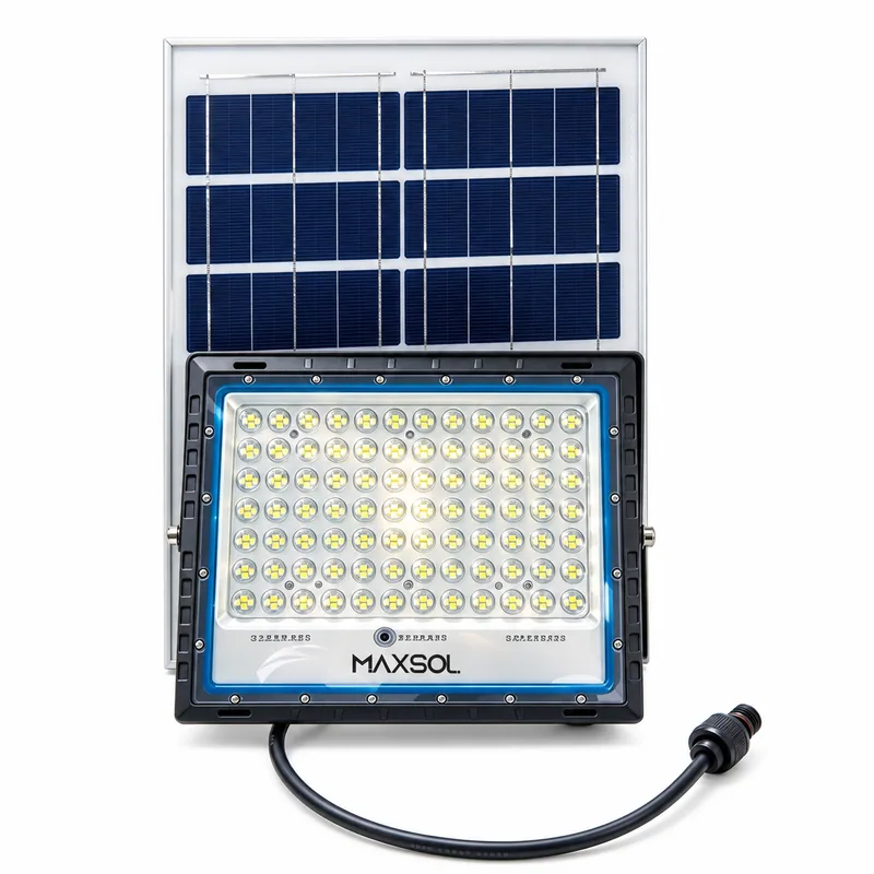 Proiector LED solar industrial de 20W IP66