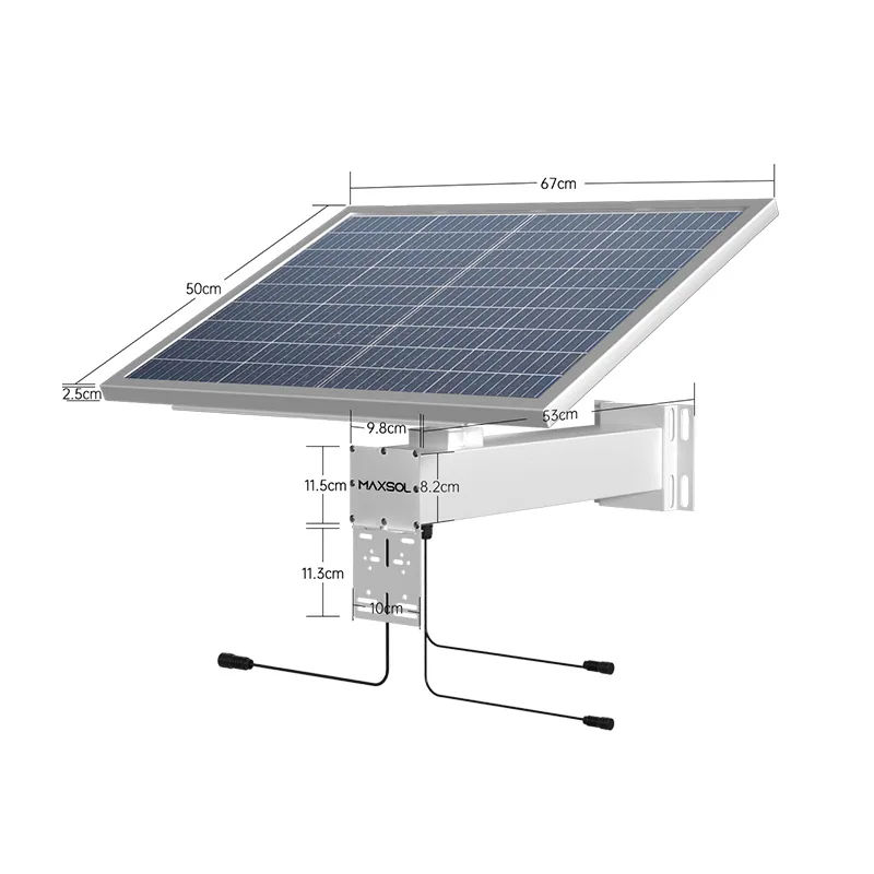 Kit solar industrial 60W 384Wh