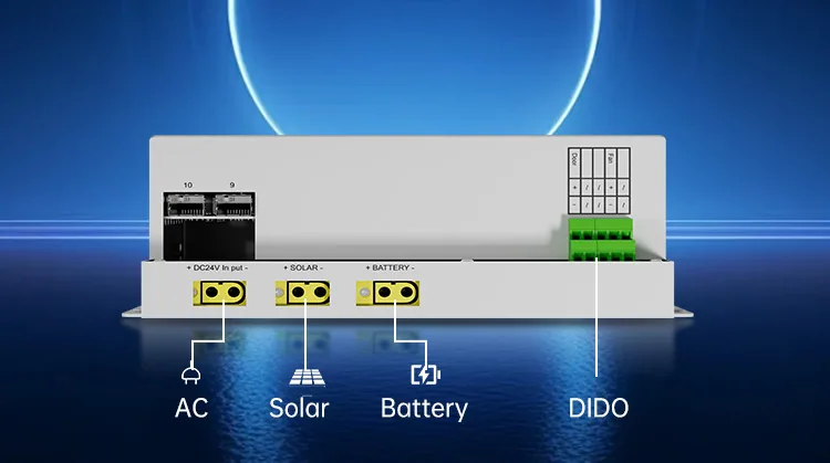Intrare solară și alimentare DC