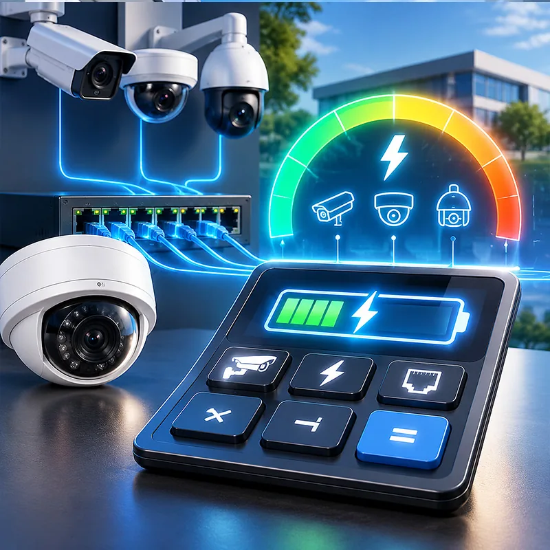 Bugetul PoE pentru camere în România: calcul și verificare