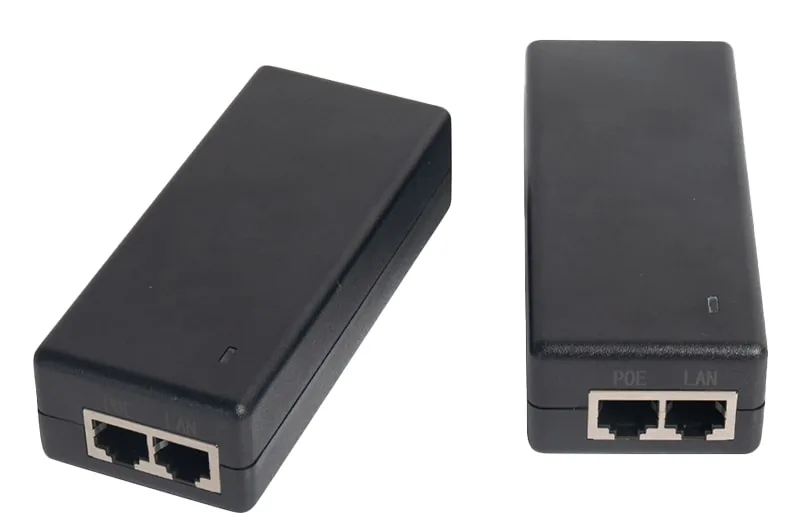 Injector PoE Gigabit 2GE de 24W