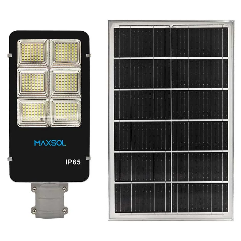 Kit complet industrial de iluminat stradal solar de 30W