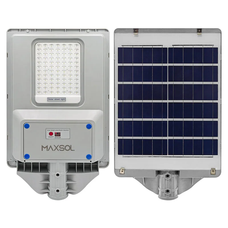 Lampă stradală LED solară integrată de 20W IP65