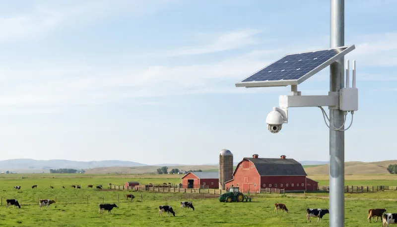 Sistem de alimentare solară CCTV