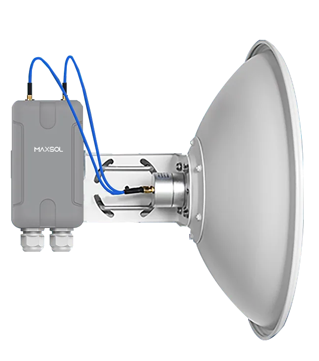 CPE wireless de 5.8GHz, cu rază de acoperire de 20km