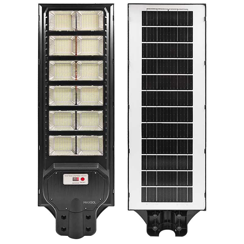 Sistem complet de iluminat stradal solar de 18W