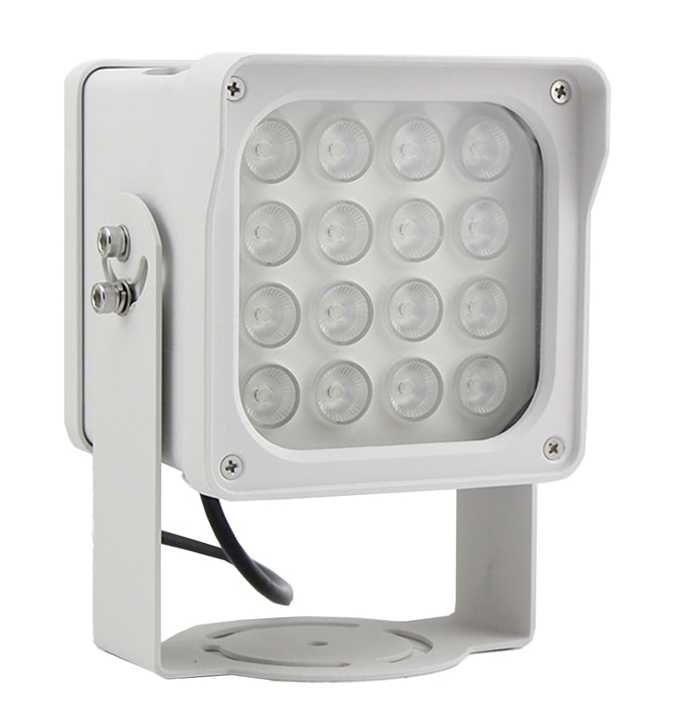 Iluminator LED suplimentar de 30W pentru cameră CCTV