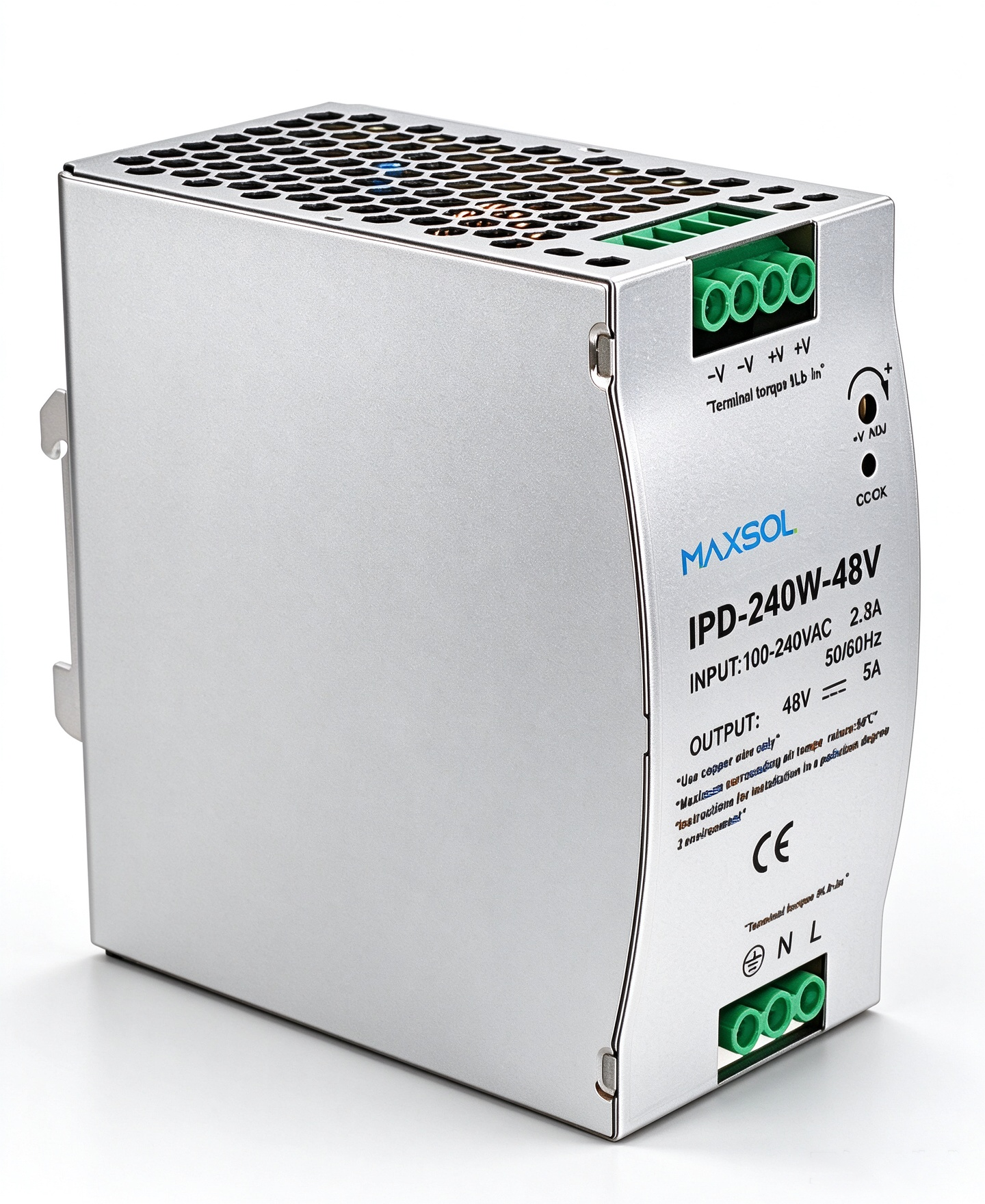 Sursă industrială pe șină DIN 48V 240W
