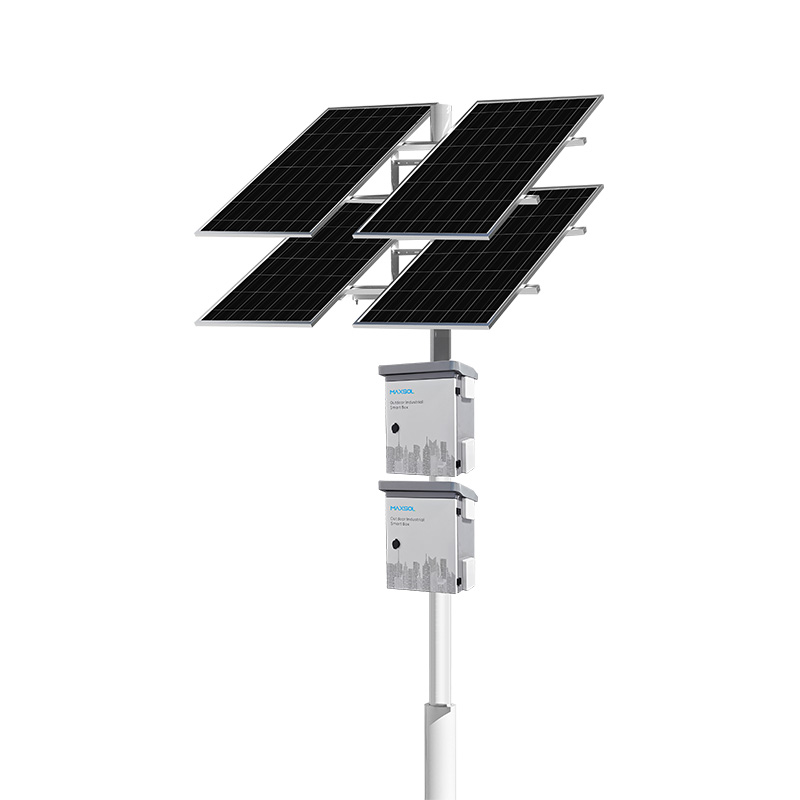 Sistem solar de 800W pentru CCTV industrial