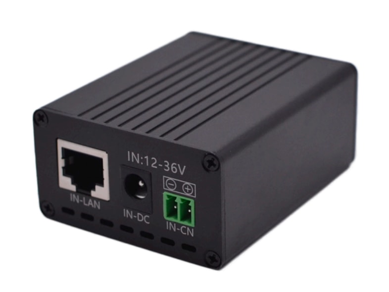 Convertor de la 12–36V DC la alimentare PoE reglabilă